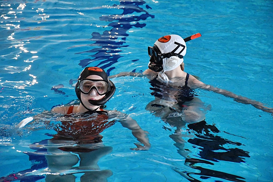 Hokej pod wodą Walenie Siemianowice Śląskie Finał WOŚP w Rudzie Śląskiej 25 I 2026